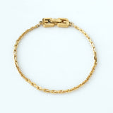 ジバンシィ ヴィンテージ Gロゴ GPゴールド チェーン ブレスレット - NEWSED