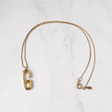 ジバンシィ Gロゴ GP ゴールド ネックレス - NEWSED