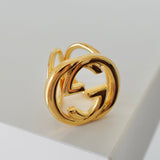 グッチ インターロッキングG GP ゴールド スカーフリング スカーフ留め - NEWSED