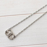 G Link Silver Necklace - NEWSED