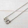 G Link Silver Necklace