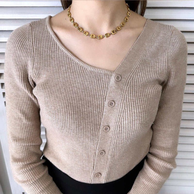 G Logo GP Gold Necklace - NEWSED