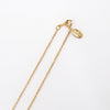 G Logo Rhinestone GP Gold Necklace