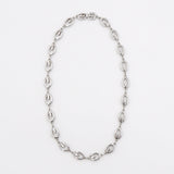 G Logo Silver Necklace - NEWSED