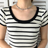 G Logo Silver Necklace