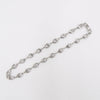 G Logo Silver Necklace