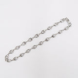 G Logo Silver Necklace - NEWSED