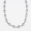 G Logo Silver Necklace