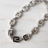 G Silver Bracelet