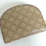 セリーヌ マカダム PVC コインケース ベージュ