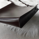 ジルサンダー タングル ミディアム  レザー ショルダーバッグ ブラウン