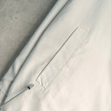 イヴサンローラン リバーシブル YSLロゴ ブルゾンホワイト / ブラック