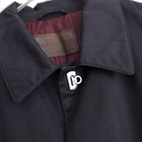 Gancini Button Balmacaan Coat - NEWSED
