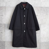 Gancini Button Balmacaan Coat - NEWSED