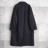 Gancini Button Balmacaan Coat - NEWSED