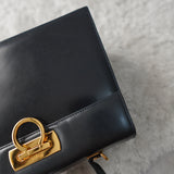 Gancini Calf Leather 2way Hand Bag / Shoulder Bag - NEWSED