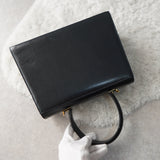 Gancini Calf Leather 2way Hand Bag / Shoulder Bag - NEWSED