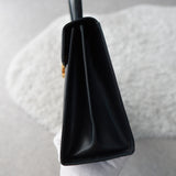 Gancini Calf Leather 2way Hand Bag / Shoulder Bag - NEWSED
