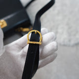 Gancini Calf Leather 2way Hand Bag / Shoulder Bag - NEWSED