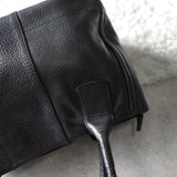 Gancini Leather Tote Bag｜Made in Italy - NEWSED