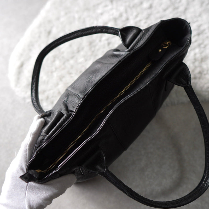 Gancini Leather Tote Bag｜Made in Italy - NEWSED