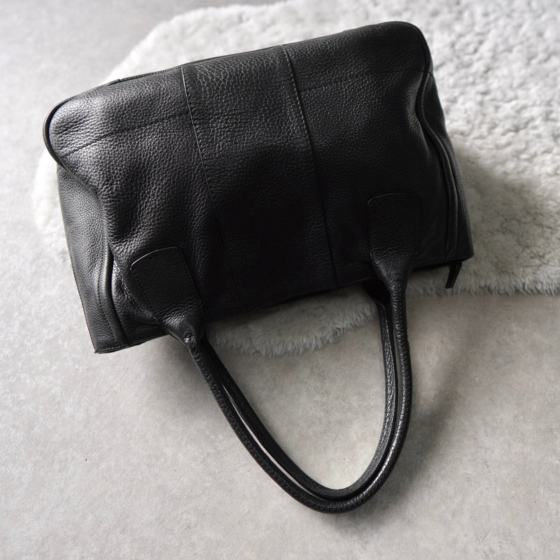 Gancini Leather Tote Bag｜Made in Italy - NEWSED