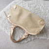 Gancini Suede Leather Hand Bag