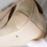 Gancini Suede Leather Hand Bag - NEWSED