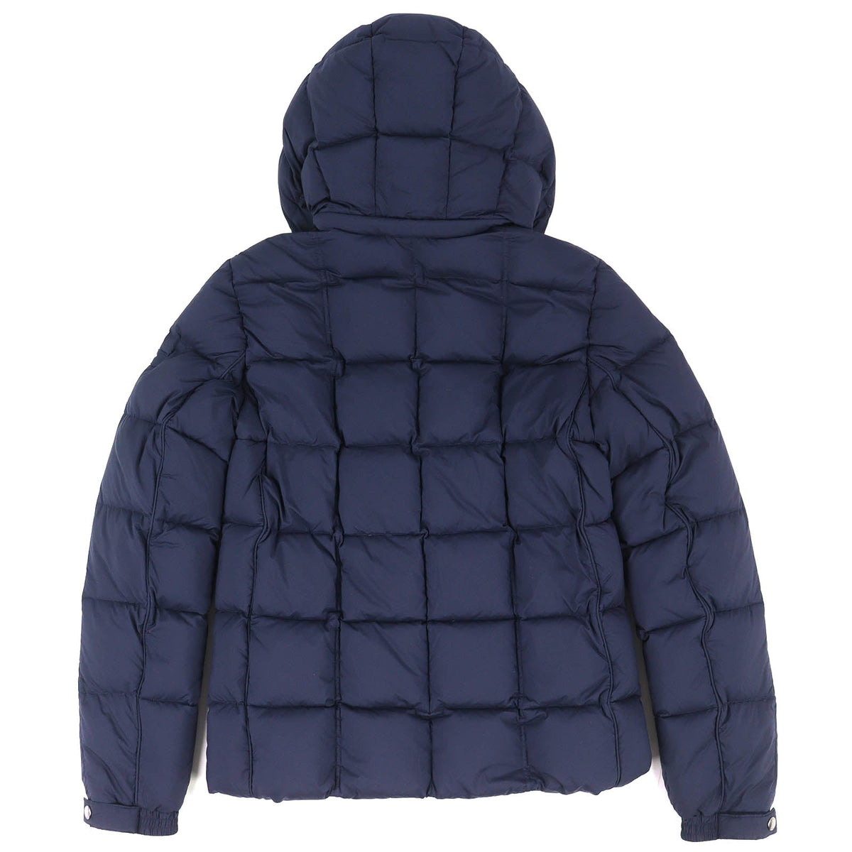 タトラス GESSO ジェッソ ロゴワッペン フード付き ZIP UP ダウンジャケット ネイビー 03 メンズ - NEWSED