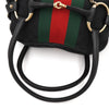 グッチ ホースビット シェリー GGキャンバス ハンドバッグ ブラック 131092