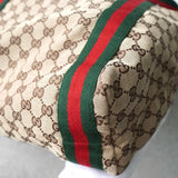 グッチ シェリーライン GGキャンバス トートバッグ ベージュ 189669 - NEWSED