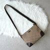 Gucci GG Canvas Shoulder Bag Beige/Brown