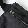 Gucci GG 帆布黑色斜挎包