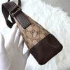 Gucci GG Canvas Shoulder Bag Beige/Brown