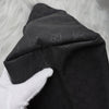 Gucci GG 尼龙/皮革手提包（黑色）