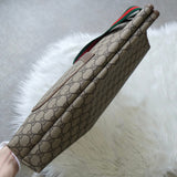 オールド グッチ シェリーライン GGスプリーム トートバッグ ベージュ - NEWSED