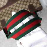 グッチ シェリーライン GGスプリーム / レザー トートバッグ ブラウン - NEWSED