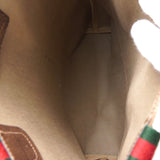 オールド グッチ シェリーライン GGスプリーム トートバッグ ブラウン - NEWSED