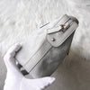 Gucci GG 帆布手提包银色 264210