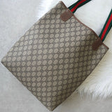 オールド グッチ シェリーライン GGスプリーム トートバッグ ベージュ - NEWSED