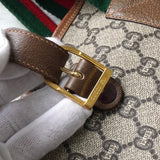 グッチ シェリーライン GGプラス / レザー トートバッグ ブラウン - NEWSED