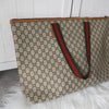 Gucci Sherry Line GG Plus / 皮革托特包 米色