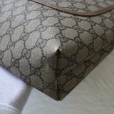 オールド グッチ シェリーライン GGスプリーム トートバッグ ベージュ - NEWSED