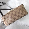 Gucci GG 帆布棕色单肩包