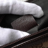 グッチ GGキャンバス / レザー ワンショルダーバッグ ブラウン - NEWSED