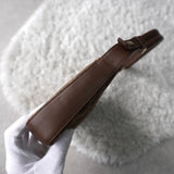 グッチ GGキャンバス/レザー ワンショルダーバッグ ブラウン - NEWSED