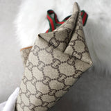 オールド グッチ シェリーライン GGプラス / レザー トートバッグ ベージュ - NEWSED