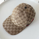 グッチ GG柄 シェリーライン ベースボールキャップ ベージュ - NEWSED