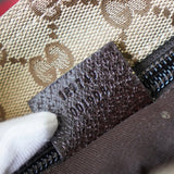 グッチ シェリーライン GGキャンバス ショルダーバッグ ベージュ - NEWSED