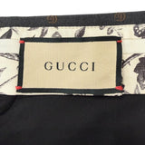 グッチ GGロゴ総柄 シングル スラックス トラウザーズ パンツ チャコールグレー 52 メンズ - NEWSED